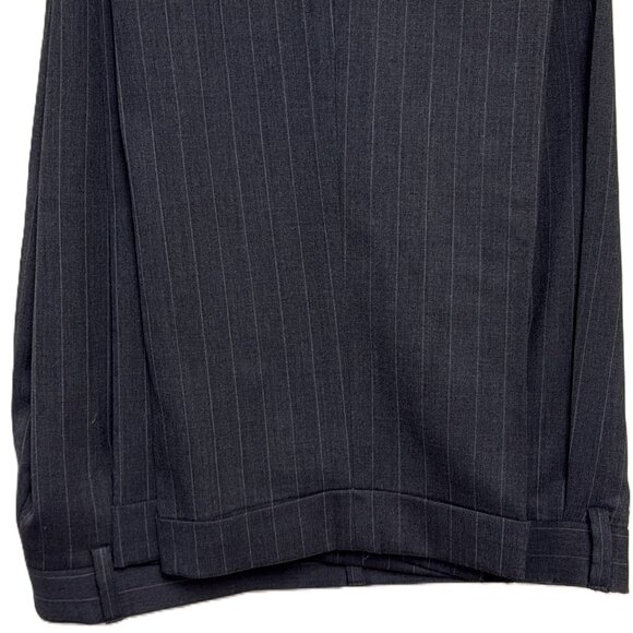 Polo Ralph Lauren Pants Men's 34x32 Gray 100% Wool Dress Slacks Classic Fit - Picture 3 of 16